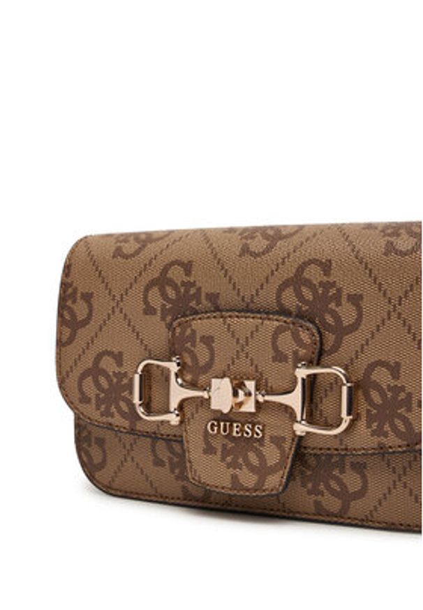 Guess Torebka Janie HWOS99 24210 Brązowy. Kolor: brązowy. Materiał: skórzane