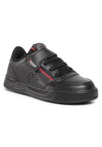 Kappa Sneakersy 260817K Czarny. Kolor: czarny. Materiał: skóra