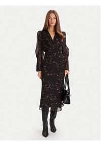 Morgan Sukienka koktajlowa 252-ROOD.F Czarny Regular Fit. Kolor: czarny. Materiał: syntetyk. Styl: wizytowy #5