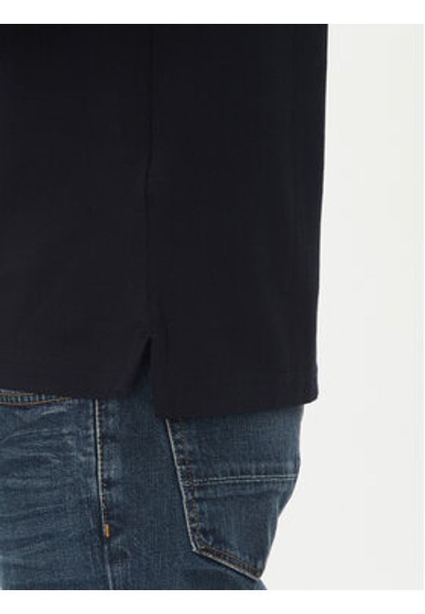TOMMY HILFIGER - Tommy Hilfiger Polo MW0MW38473 Granatowy Regular Fit. Typ kołnierza: polo. Kolor: niebieski. Materiał: bawełna