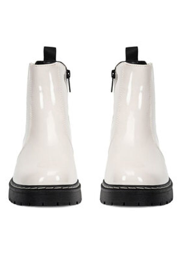 Jenny Fairy Sztyblety WS2910-01 Beżowy. Kolor: beżowy. Materiał: materiał