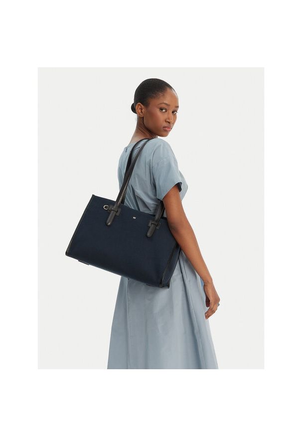 Torebka Weekend Max Mara. Kolor: niebieski