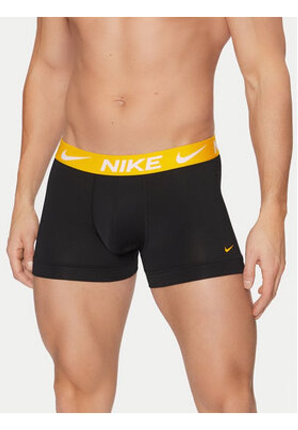 Nike Komplet 3 par bokserek 0000KE1156 Kolorowy. Materiał: bawełna. Wzór: kolorowy