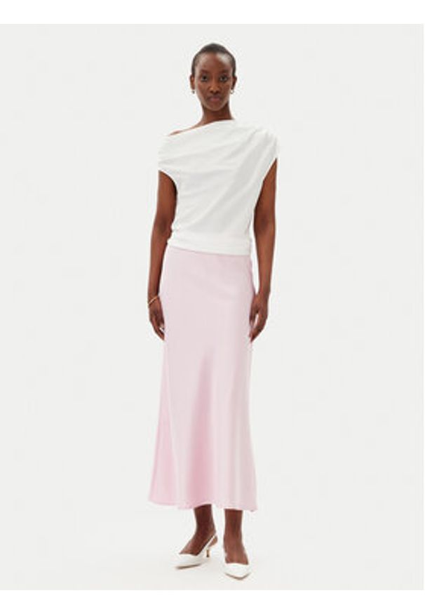 Imperial Spódnica maxi GHN4JBA Różowy Regular Fit. Kolor: różowy. Materiał: syntetyk
