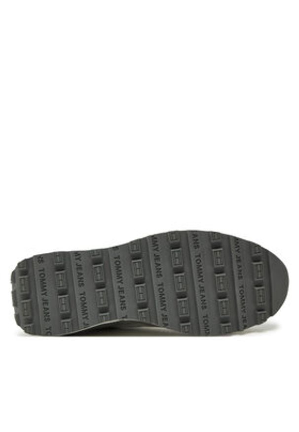 Tommy Jeans Sneakersy Tjw Tech Runner EN0EN02705 Szary. Kolor: szary. Materiał: skóra, zamsz
