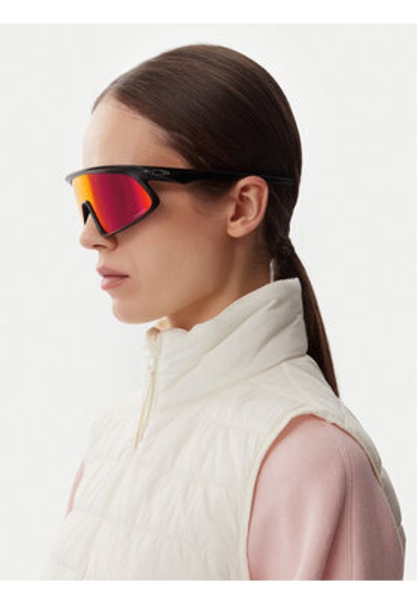 Oakley Okulary przeciwsłoneczne RSLV 141 0OO9524D 95240141 Czarny. Kolor: czarny