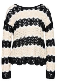 Kontatto Sweter 3M7250 Kolorowy Regular Fit. Materiał: bawełna. Wzór: kolorowy #5