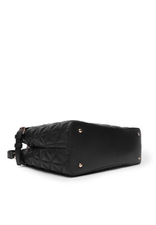 Guess Torebka Paisleigh HWQG9 883060 Czarny. Kolor: czarny. Materiał: skórzane