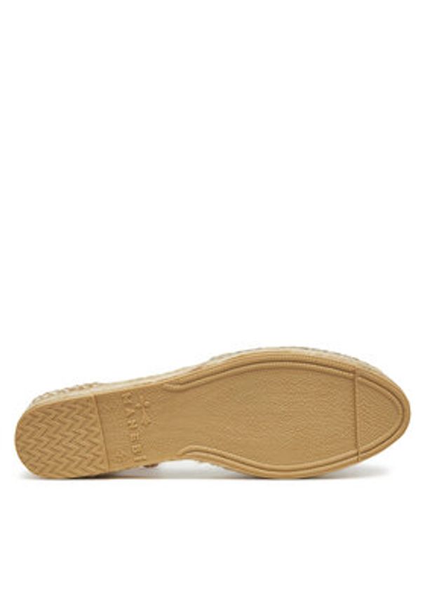 Manebi Espadryle H 2.7 P0 Brązowy. Kolor: brązowy. Materiał: materiał