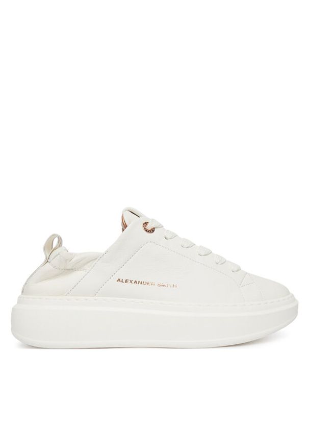 Alexander Smith Sneakersy Wembley ASBDWAW Biały. Kolor: biały. Materiał: skóra