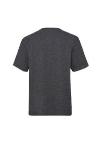 FRUIT OF THE LOOM - Koszulka Dziecięca Valueweight Polycotton T-shirt. Kolor: szary