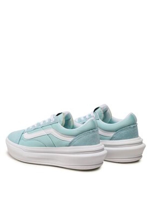 Vans Tenisówki Old Skool Over VN0A7Q5ECQ01 Niebieski. Kolor: niebieski. Materiał: materiał