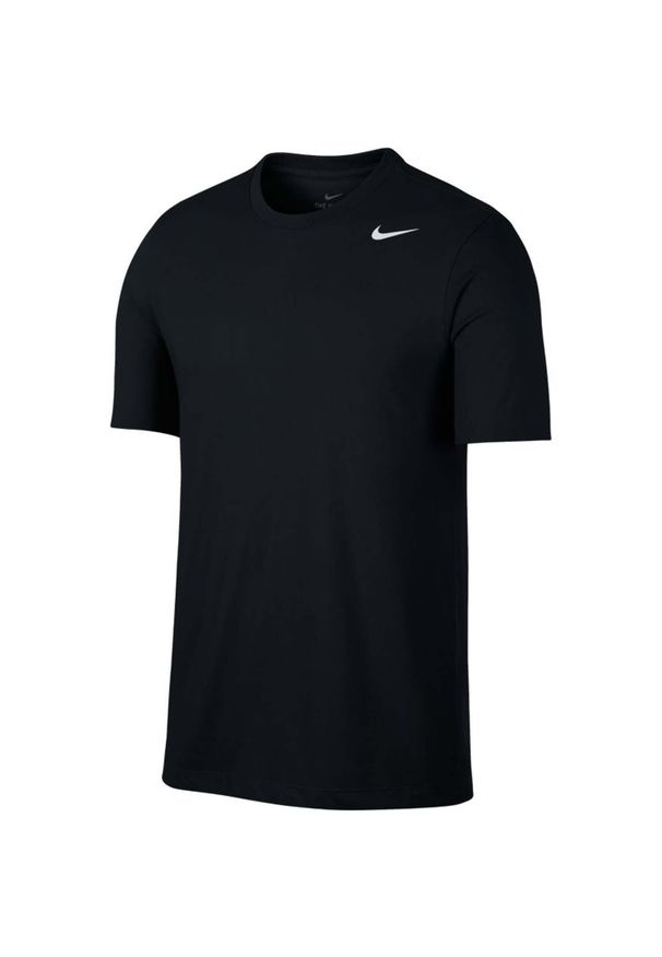 Koszulka treningowa męska Nike M NK Dry Tee Dfc Crew Solid. Kolor: czarny, wielokolorowy, biały. Długość rękawa: krótki rękaw. Długość: krótkie. Sport: bieganie