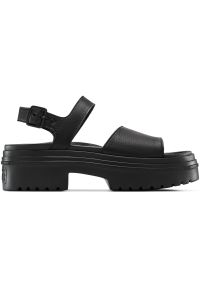 Sandały Converse Chuck Tlr As Lugged Heel Sandal. Kolor: czarny. Materiał: materiał, skóra. Styl: sportowy #1