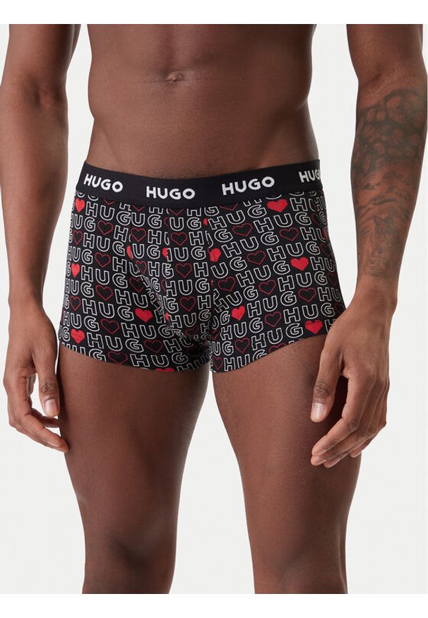 Hugo - HUGO Komplet bokserek 50532550 Kolorowy. Materiał: bawełna. Wzór: kolorowy