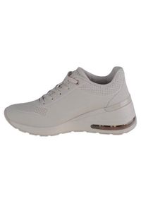 skechers - Buty sportowe Sneakersy damskie, Skechers Million Air-Elevated Air. Kolor: beżowy. Sport: turystyka piesza