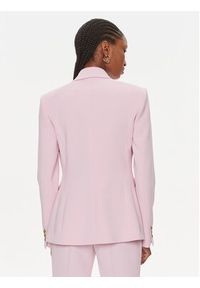 Pinko Marynarka 100180 A14I Różowy Regular Fit. Kolor: różowy. Materiał: syntetyk #5