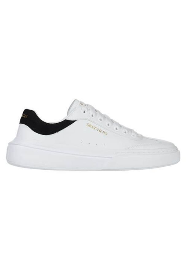 skechers - Buty do chodzenia męskie Skechers Cordova Classic Li. Kolor: biały. Materiał: guma, skóra, tkanina, materiał, syntetyk. Sport: turystyka piesza