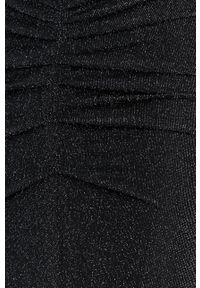 Young Poets Society Spódnica kolor czarny mini ołówkowa. Stan: podwyższony. Kolor: czarny. Materiał: dzianina, materiał