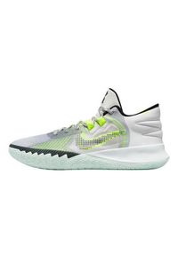 Buty koszykarskie męskie Nike Kyrie Flytrap V. Zapięcie: sznurówki. Kolor: biały. Materiał: materiał, syntetyk, tkanina. Szerokość cholewki: normalna