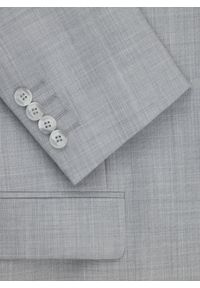 Pako Lorente - PAKO LORENTE - Szary garnitur męski z wełną. Kolor: szary. Materiał: wełna #9