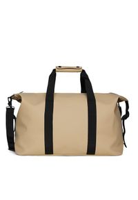 Rains Torba weekendowa Hilo Weekend Bag W3 14200 Beżowy. Kolor: beżowy. Materiał: materiał