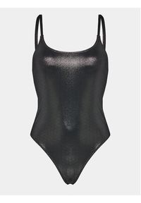 Calvin Klein Swimwear Strój kąpielowy KW0KW02255 Czarny. Kolor: czarny. Materiał: syntetyk