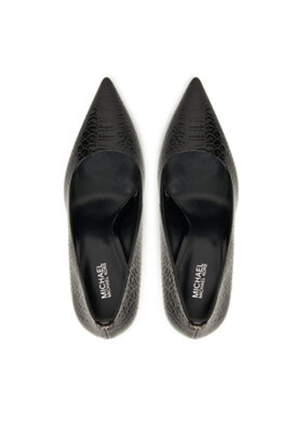 MICHAEL Michael Kors Szpilki Amara 40T5AMHP2L Czarny. Kolor: czarny. Materiał: skóra. Obcas: na szpilce