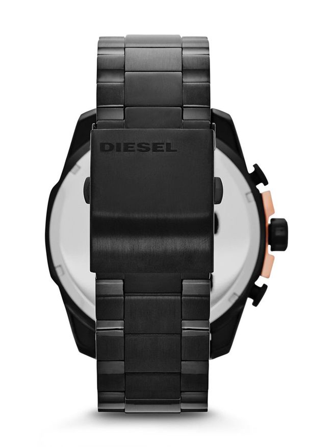 Diesel - Zegarek DZ4309. Kolor: czarny. Materiał: materiał