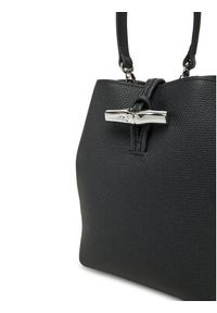 Longchamp Torebka 10279HFP Czarny. Kolor: czarny. Materiał: skórzane #4