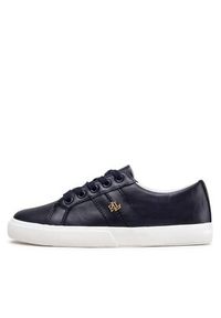 Lauren Ralph Lauren Tenisówki Janson II 802849533001 Granatowy. Kolor: niebieski. Materiał: skóra #6