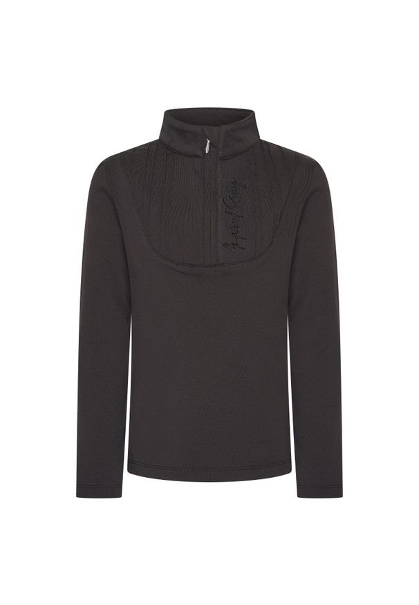 IMPERIAL RIDING - Bielizna termoaktywna dla dziewczynek Imperial Riding Alinda. Kolor: czarny. Długość rękawa: długi rękaw. Styl: młodzieżowy