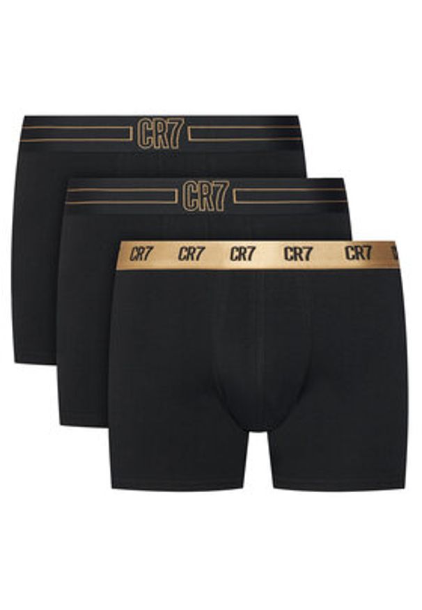Cristiano Ronaldo CR7 Komplet bokserek 8100-49 Czarny. Kolor: czarny. Materiał: bawełna