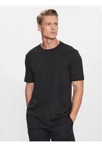 Hugo T-Shirt 50495635 Czarny Regular Fit. Kolor: czarny. Materiał: bawełna