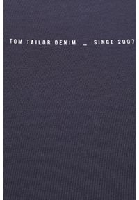 Tom Tailor Longsleeve męski gładki. Okazja: na co dzień. Typ kołnierza: golf. Kolor: niebieski. Materiał: bawełna, dzianina. Długość rękawa: długi rękaw. Wzór: gładki. Styl: casual #2