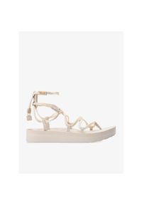 Sandały damskie Teva Midform Infinity. Kolor: beżowy. Sport: turystyka piesza #1