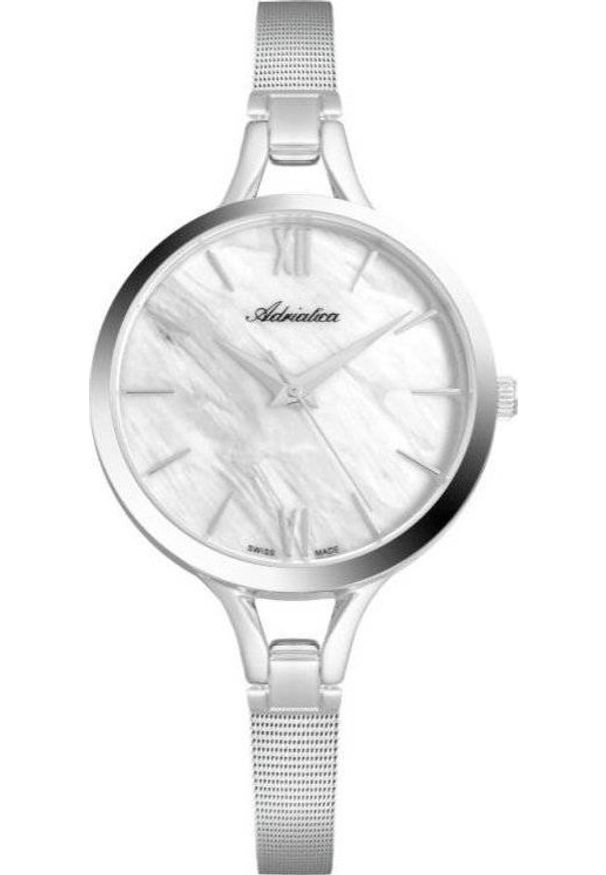 Zegarek Adriatica Zegarek Damski Adriatica na bransolecie A3739.516FQ - Zegarek Kwarcowy Swiss Made