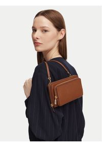 MICHAEL Michael Kors Torebka 32F5GJ6C7L Brązowy. Kolor: brązowy. Materiał: skórzane #1