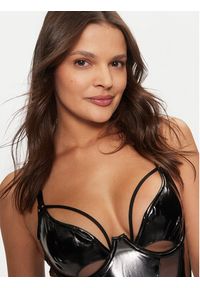 Hunkemöller Body Seductress 203654 Czarny. Kolor: czarny. Materiał: syntetyk