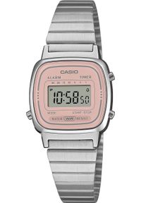 Zegarek Casio Zegarek damski Casio LA670WEA-4A2EF srebrny. Kolor: srebrny #1