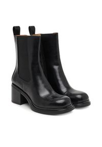 Armani Exchange Botki XW001643 AF17474 UC001 Czarny. Kolor: czarny. Materiał: skóra #2