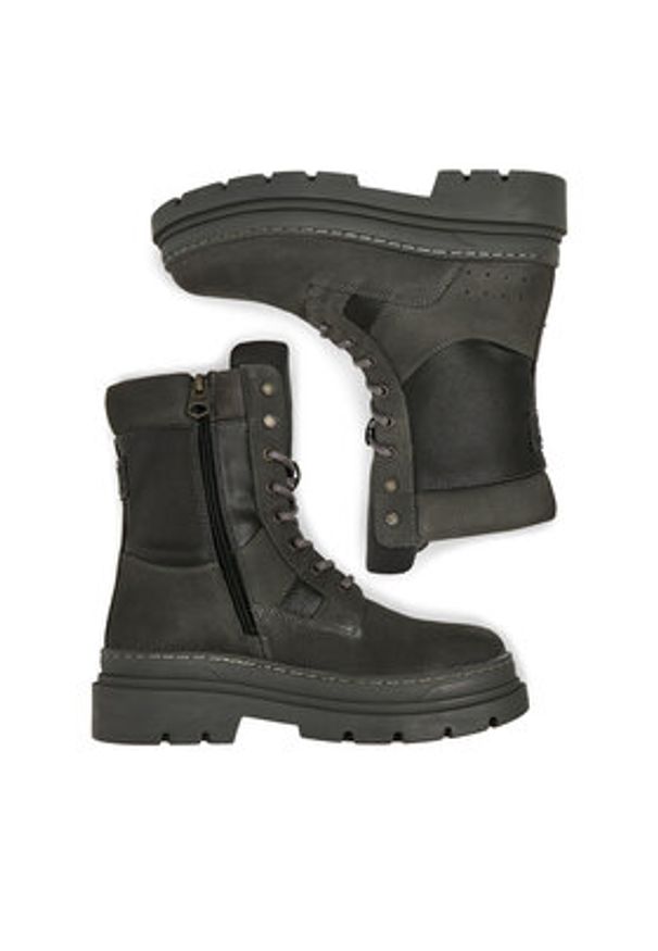 G-Star RAW - G-Star Raw Trzewiki CEO-WI45-VR-3400-02 Szary. Kolor: szary. Materiał: nubuk, skóra