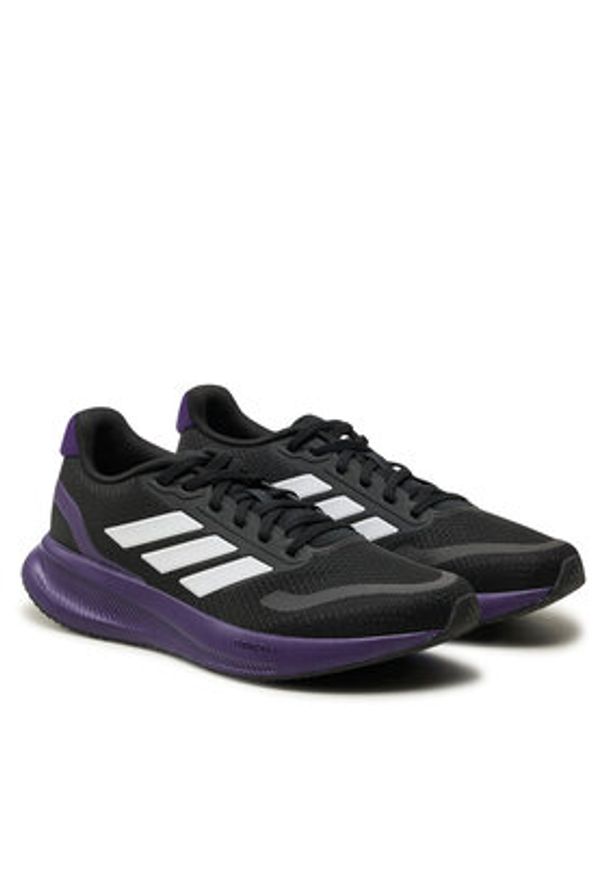 Adidas - adidas Buty do biegania Runfalcon 5 W JI3980 Czarny. Kolor: czarny. Materiał: materiał