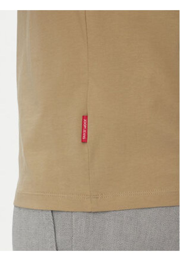 JOOP! Jeans T-Shirt 15 JJJ-32Alphis 30045926 Beżowy Modern Fit. Kolor: beżowy. Materiał: bawełna
