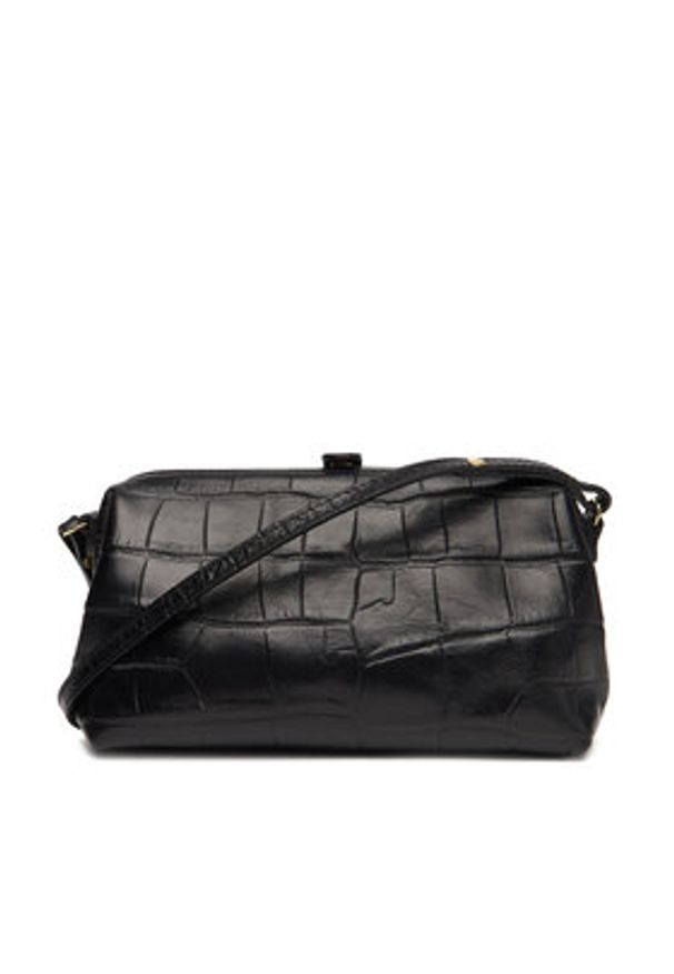 BALAGAN - Balagan Torebka Rofe M Czarny. Kolor: czarny. Materiał: skórzane