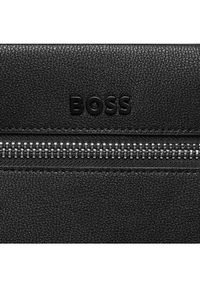 BOSS - Boss Torebka Justy Shopper_B 50510194 Czarny. Kolor: czarny. Materiał: skórzane #6