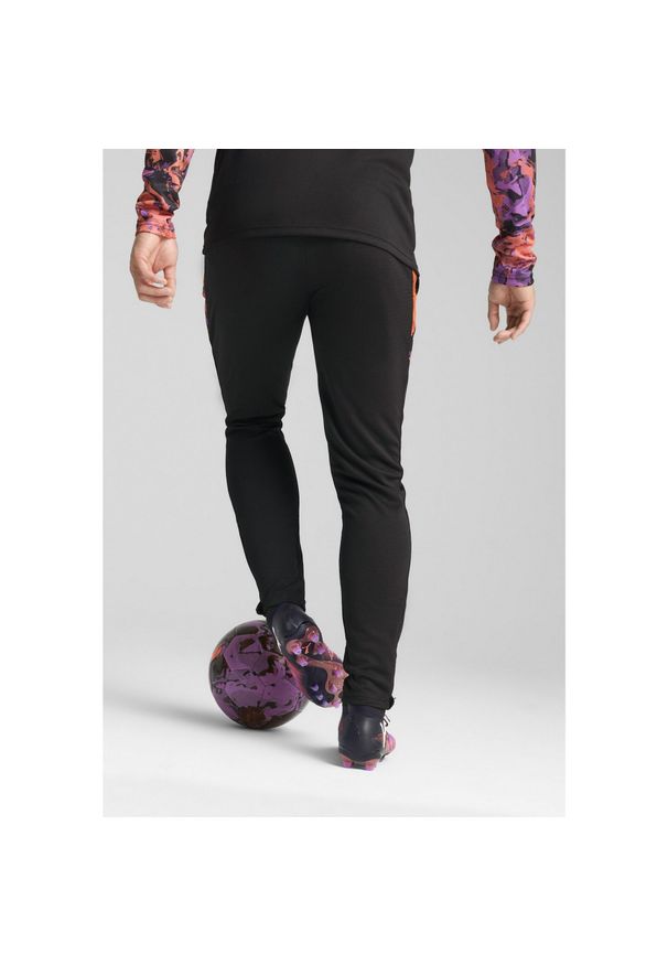 Puma - Męskie spodnie piłkarskie IndividualCUP PUMA Black. Kolor: czarny. Sport: piłka nożna
