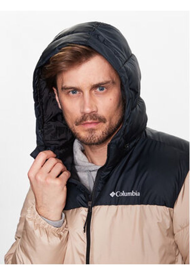 columbia - Columbia Kurtka zimowa Puffect 2008413 Beżowy Regular Fit. Kolor: beżowy. Materiał: syntetyk. Sezon: zima