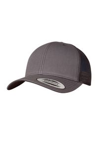 CLASSIC - Retro Trucker Cap. Kolor: szary. Styl: retro