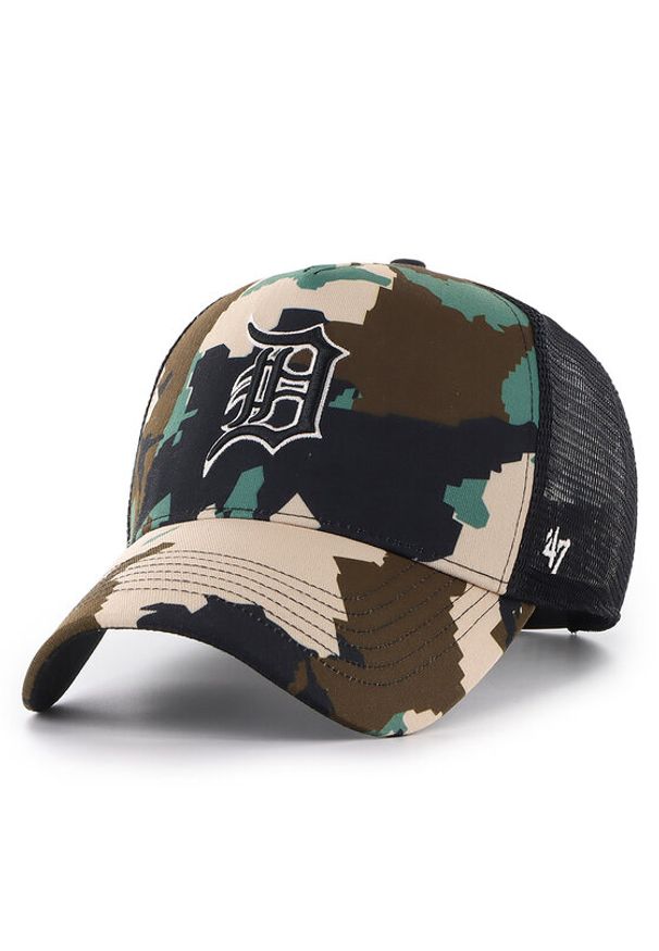 47 Brand Czapka z daszkiem MLB Detroit Tigers Digital Star ’47 OFFSIDE B-DGTSO09PTP Brązowy. Kolor: brązowy. Materiał: materiał, poliester